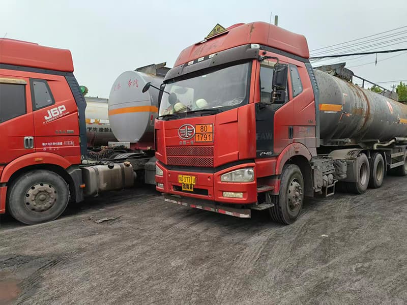 次氯酸钠发货现场